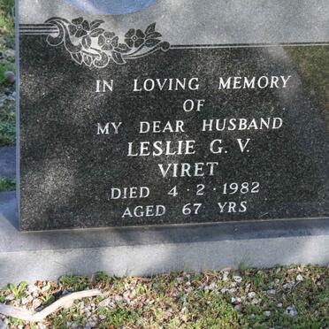 VIRET Leslie G.V. -1982