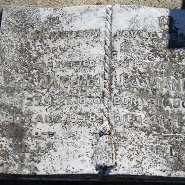 VIANELLO A.J.P. 1876-1947 &amp; J.A. 1876-1946
