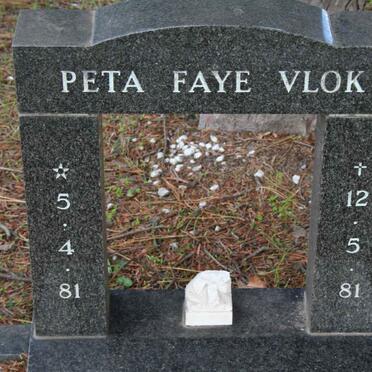 VLOK Peta Faye 1981-1981