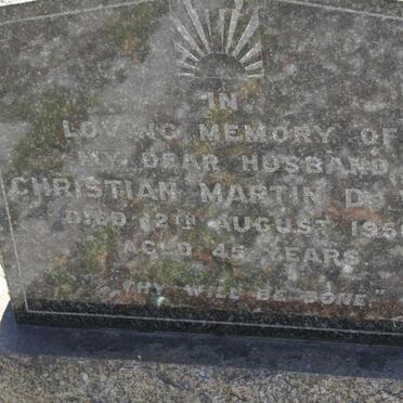 VOS Christian Martin, de -1956