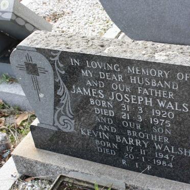WALSH James Joseph 1920-1975 :: WALSH Kevin Barry 1947-1984
