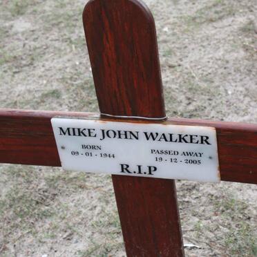 WALKER Mike John 1944-2005