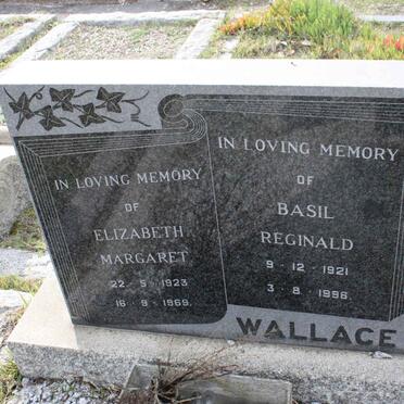WALLACE Basil Reginald 1921-1996 &amp; Elizabeth Margaret 1923-1969