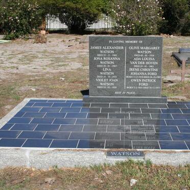 WATSON :: VAN DER HOVEN :: FORD