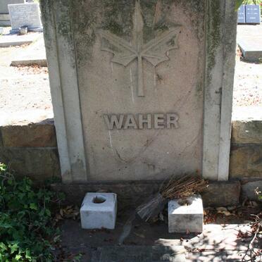 WAHER Berndt Olaf Roman 1941-1969