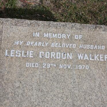 WALKER Leslie Gordon  -1970