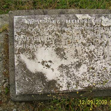 WATTS Archibald Aubrey 1918-1965