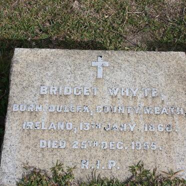 WHYTE Bridget 1868-1955