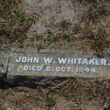 WHITAKER John W. -1944