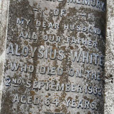 WHITE Aloysius -1932