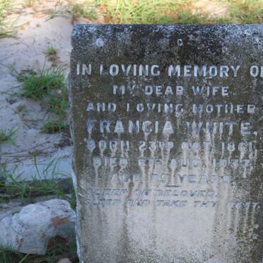 WHITE Francia 1861-1937