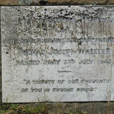 WHEELER Thomas Joseph -1943