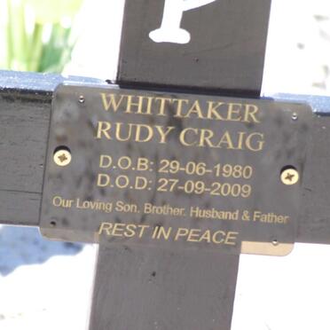 WHITTAKER Rudy Craig 1980-2009