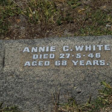 WHITE Annie C. -1946