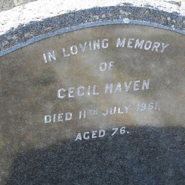 WHEELER Cecil Haven -1961