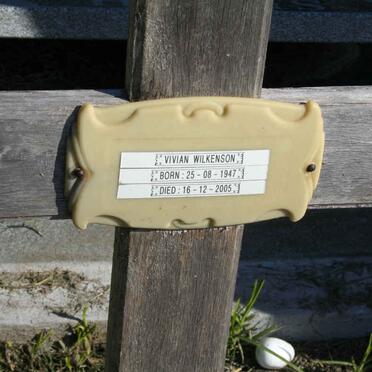 WILKENSON Vivian 1947-2005