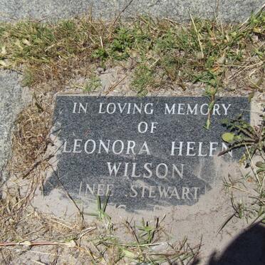 WILSON Leonora Helen nee STEWART