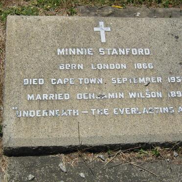WILSON Minnie nee STANFORD 1866-1953