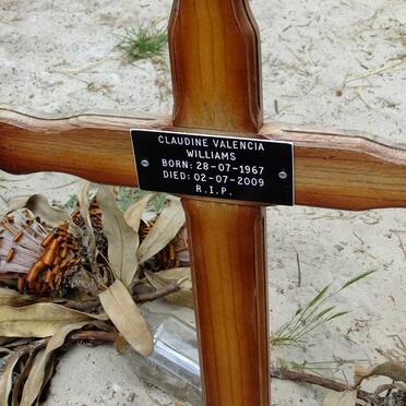 WILLIAMS Claudine Valencia 1967-2009