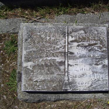 WILKINS George -1951 &amp; Mary E. -1963