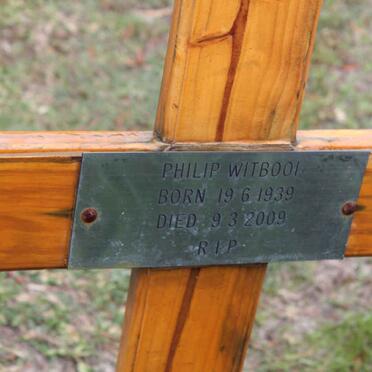 WITBOOI Philip 1939-2009