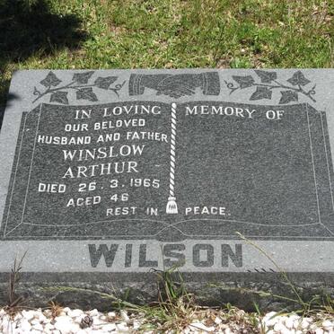 WILSON Winslow Arthur -1965