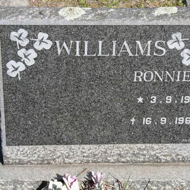 WILLIAMS Ronnie 1914-1969