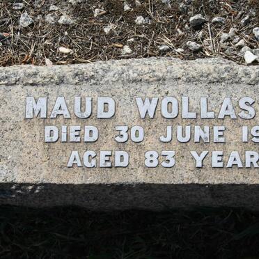 WOLLASTON Maud -1955