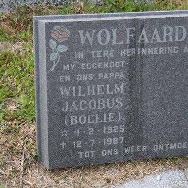 WOLFAARDT Wilhelm Jacobus 1925-1987