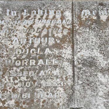 WORRALL Arthur Douglas -1953