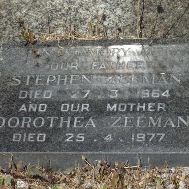 ZEEMAN Stephen -1964 &amp; Dorothea -1977