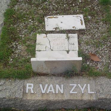 ZYL R., van :: LOURENS Johannes Gerhardus, van 1914-1991
