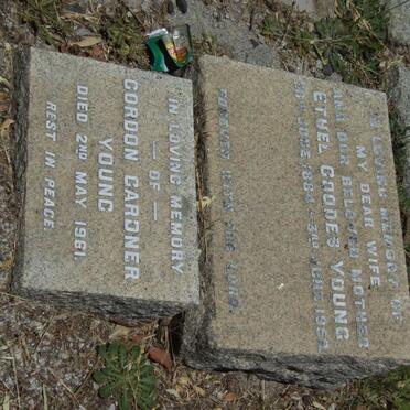 YOUNG Gordon Gardner -1961 &amp; Ethel Goodes 1884-1959