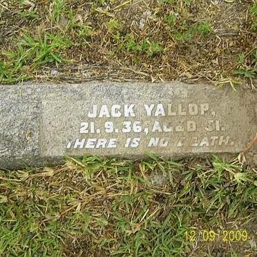 YALLOP Jack -1936