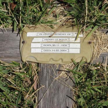 zzROUX Henry, le 1939-2004