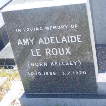 zzROUX Amy Adelaide, le KELLSEY 1898-1970