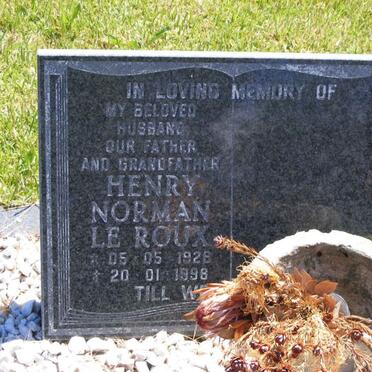 zzROUX Henry Norman, le 1929-1998