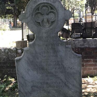 COWLING William Frederick -1866 :: COWLING Walter Fred. -1859 :: COWLING William Frederick -1860