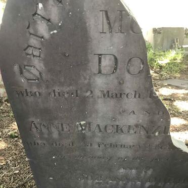 DO? Mu? :: ? Anne MacKenzie -1878 :: DOB? Johanna