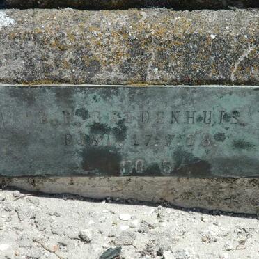 GELDENHUIS B.P. -1908 