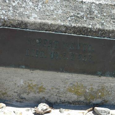 MANTO Robert -1913 