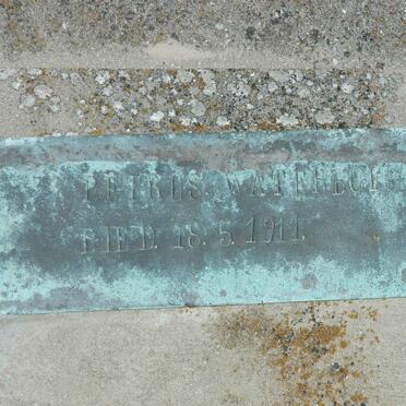 WATERBOER Petrus -1911 