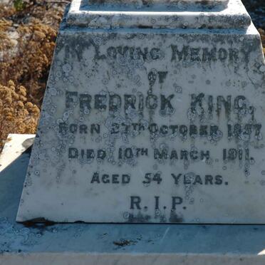 KING Fredrick 1857-1911