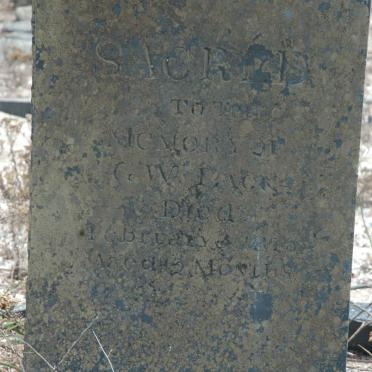 FLACK G.W. -1855