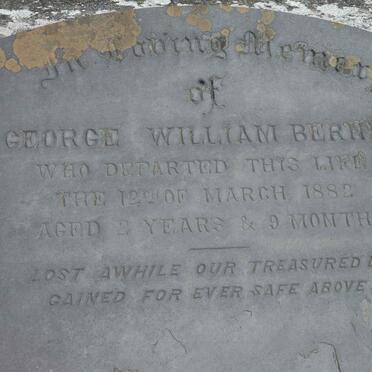 BERNDT George William -1882 