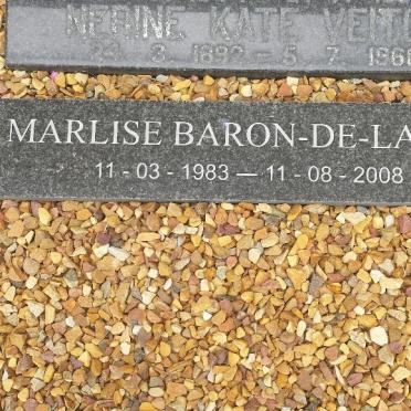 VEITCH Nerine Kate 1892-1960 : BARON-DE-LANGE Marline 1983-2008