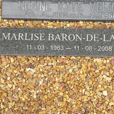VEITCH Nerine Kate 1892-1960 : BARON-DE-LANGE Marline 1983-2008