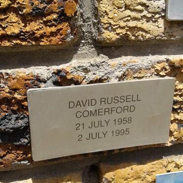 COMERFORD David Russell 1958-1995