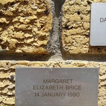 BRICE Margaret Elizabeth -1990