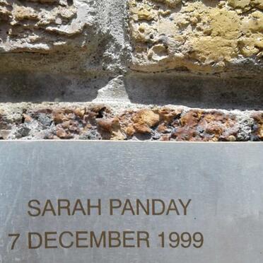 PANDAY Sarah -1999